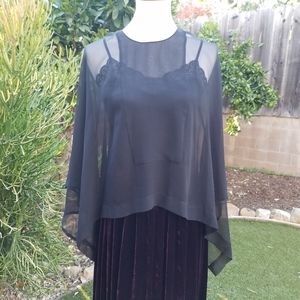 Guess Los Angeles Asym Sharkbite Tank Top Long